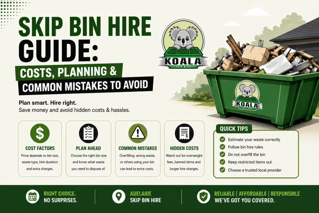 Skip Bin Hire Guide: Costs, Planning & Common Mistakes to Avoid