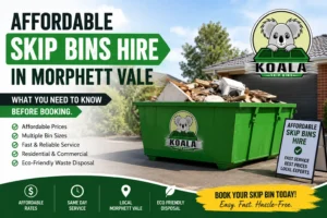 Affordable Skip Bins Hire in Morphett Vale | Koala Skip Bins